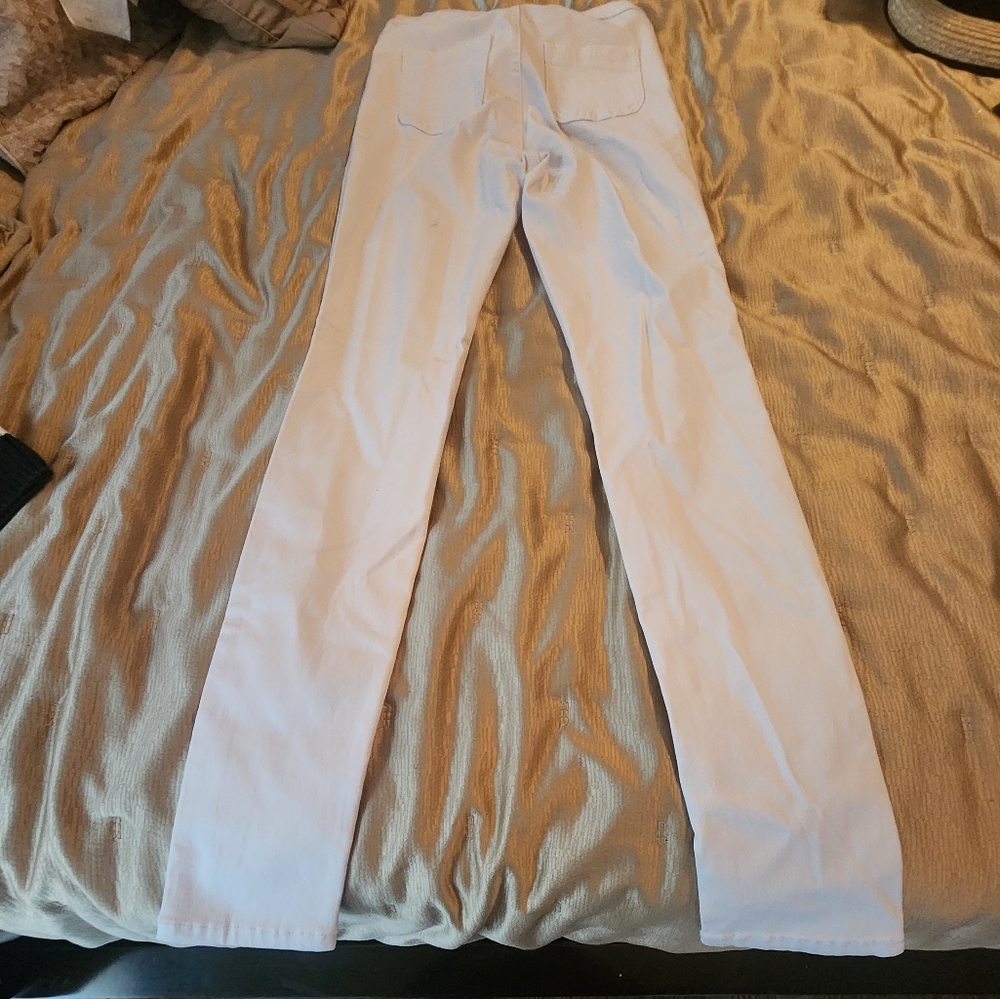 Swank a posh White stretch pants